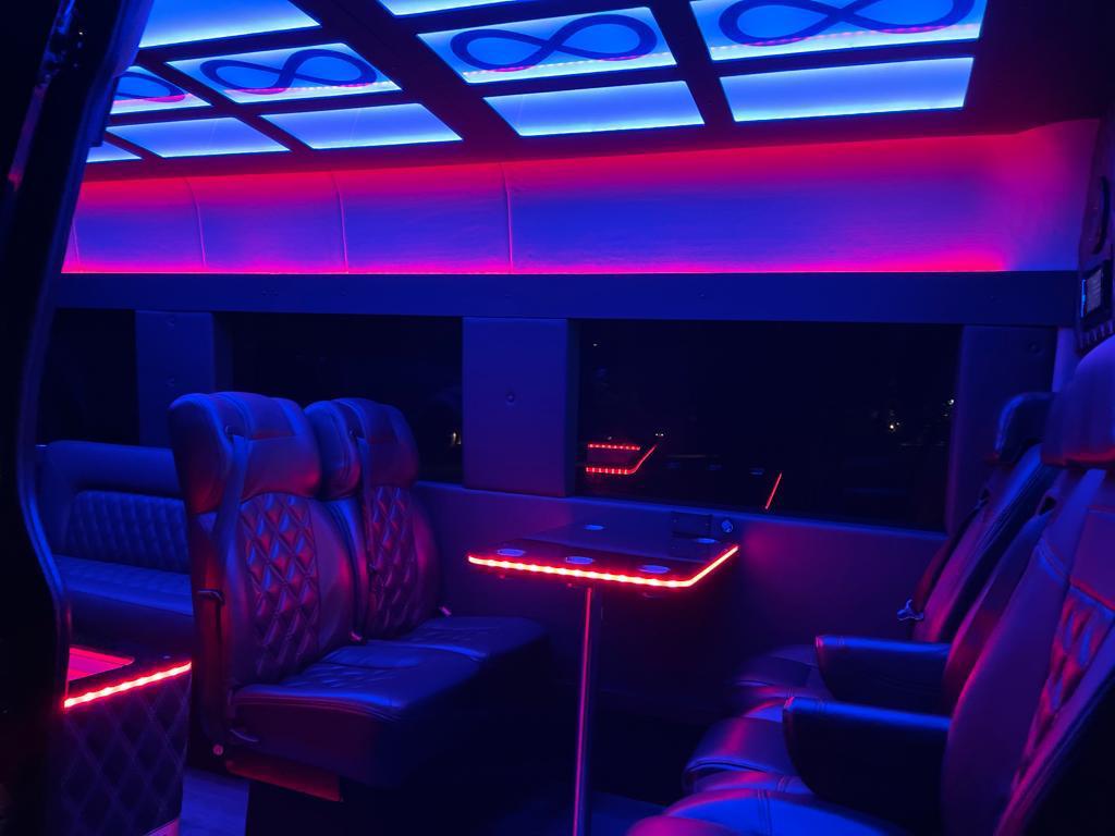 Executive Sprinter Van interior
