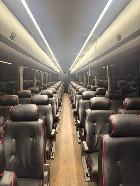 54-Person Motor Coach interior